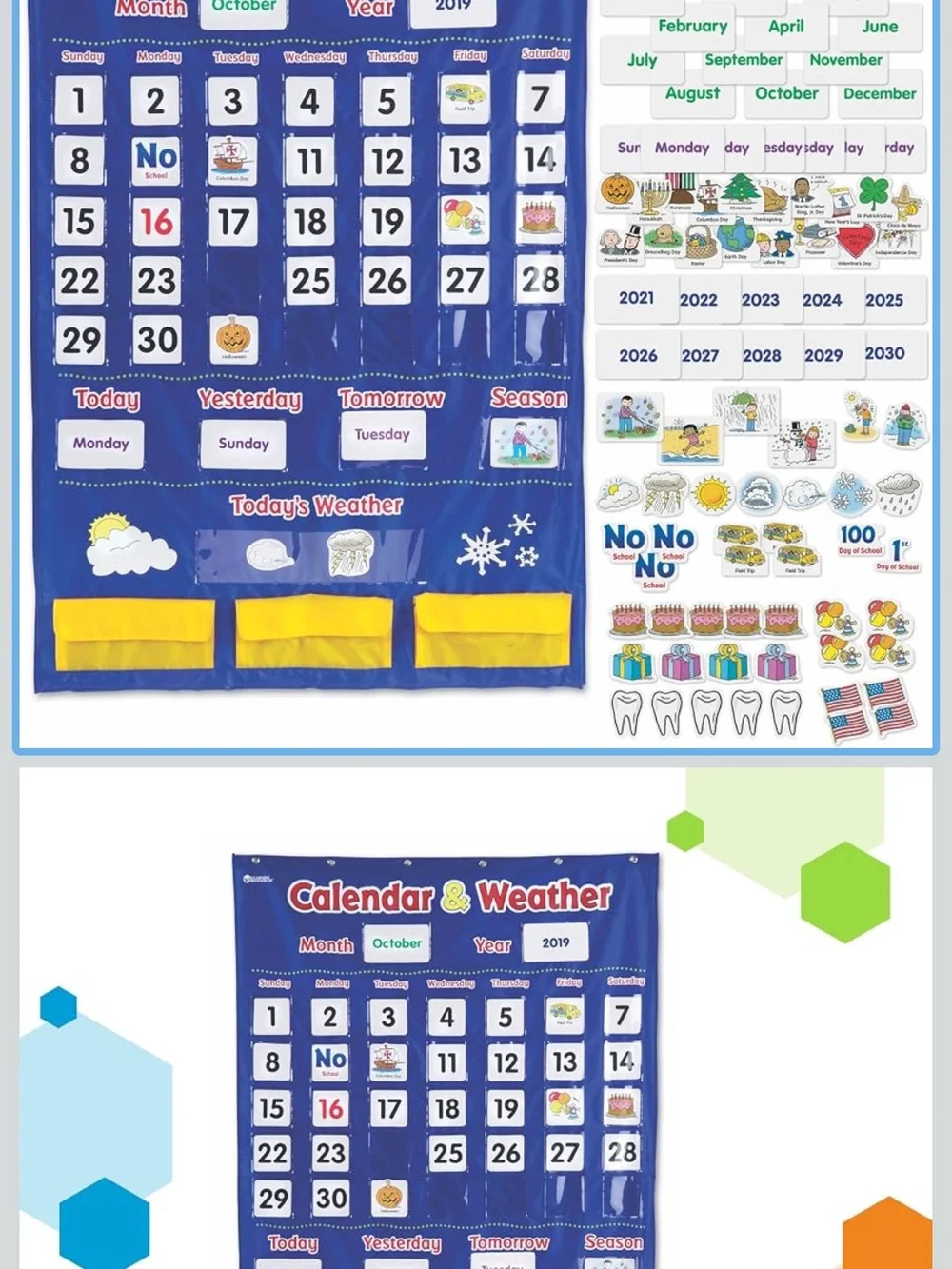 Learning Resources larger calendar